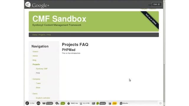 Symfony2 Content Management Framework смотреть онлайн