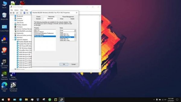 How to connect 5 Ghz always in windows 10 #windows #5ghz