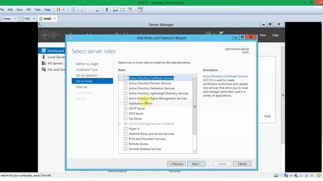 Read Only Domain Controller Windows Server 2012 смотреть онлайн