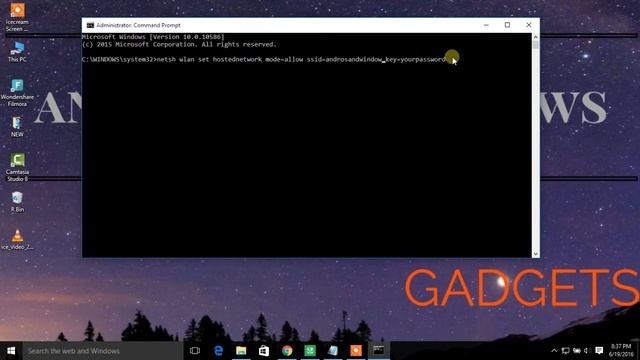 TURN WINDOWS-10 PC INTO WIFI HOTSPOT (2016) смотреть онлайн