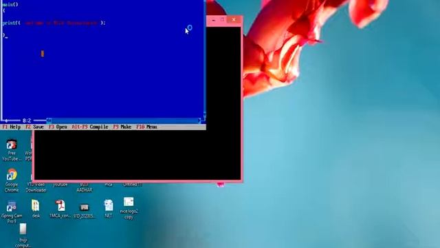 C program execution process смотреть онлайн