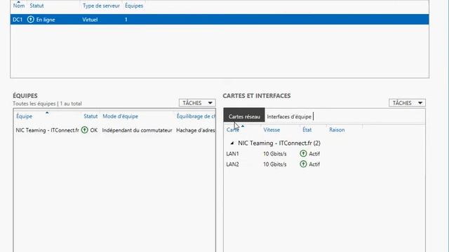 NIC Teaming sur Windows Server 2012 смотреть онлайн