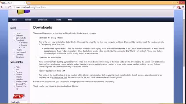 001 Installing CodeBlocks and Getting Started смотреть онлайн