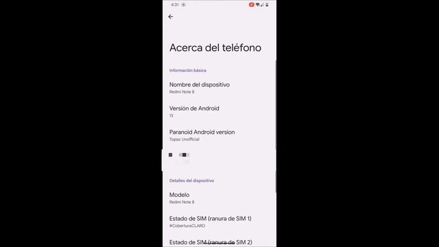 Paranoid Android 13 Redmi Note 8/8T #xiaomi #ginkgo #redminote8 #paranoidandroid смотреть онлайн