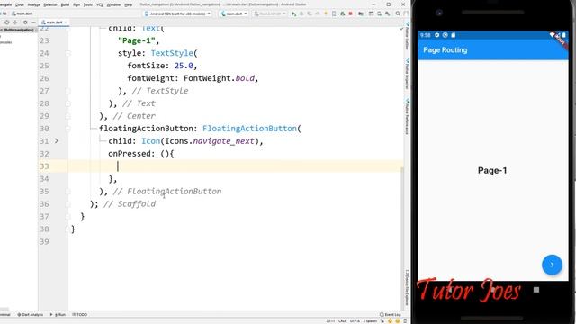 Screen Navigation in Flutter Apps with Data Handling in தமிழ் | Complete Widget in Flutter in Tami смотреть онлайн