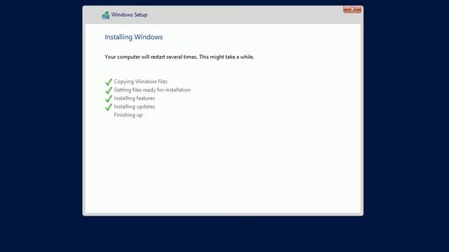 Windows Server 2012 R2 Server Core Installation смотреть онлайн