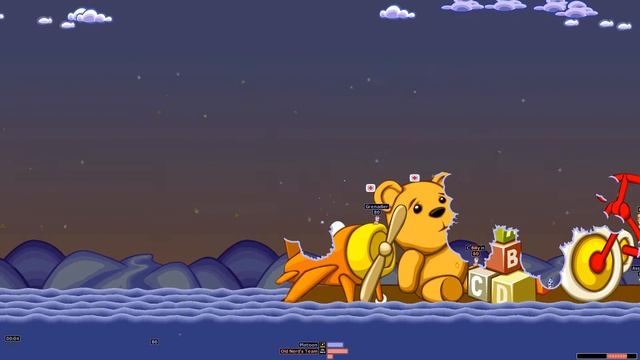Worms Armageddon | Mission 32 - Trouble in Toy Store. смотреть онлайн