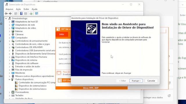 Instale qualquer placa de rede sem internet, instalar placa offline, não precisa de internet смотреть онлайн