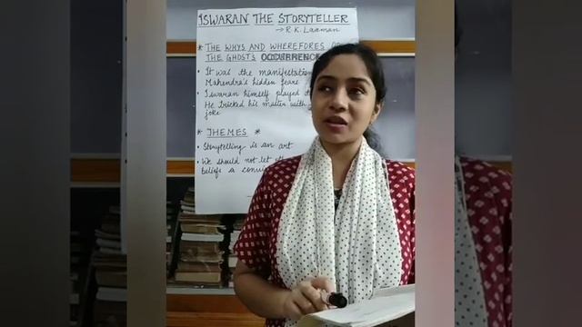 ISWARAN THE STORYTELLER- R. K. Laxman (Moments- class IX) Part-II смотреть онлайн