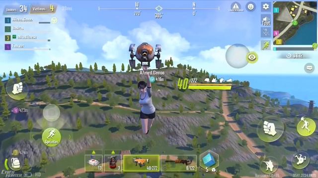 GLIDE 1000.0 METRE IN CYBER HUNTER смотреть онлайн