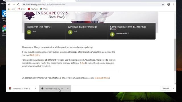 How to install Inkscape for Windows 10. смотреть онлайн