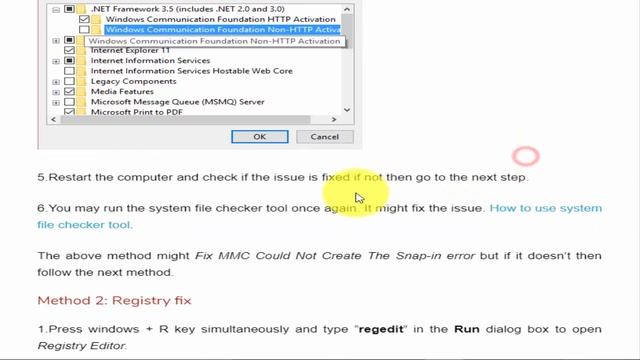 How To Fix MMC Could Not Create The Snap-in смотреть онлайн