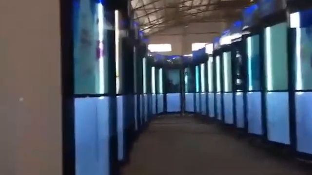 Transparency LCD fridge door floor standing transparent lcd door fridge 700nits Android system смотреть онлайн