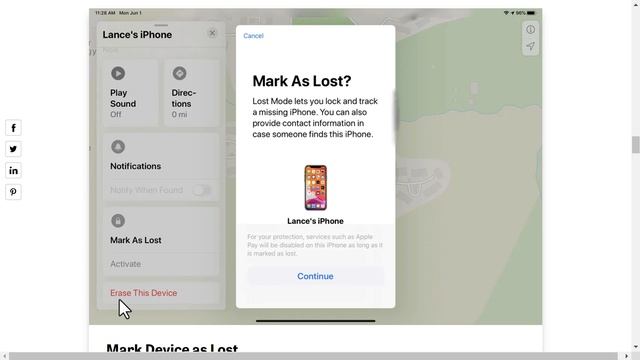 How to Find Lost Iphone or Apple Device by iCloud or Apple Device смотреть онлайн
