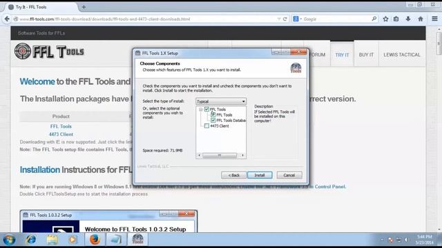 FFL Tools Installation смотреть онлайн