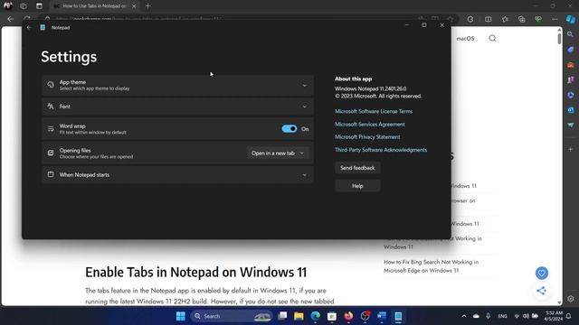 How to Use Tabs in Notepad on Windows 11 смотреть онлайн