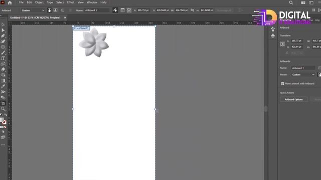 Adobe Illustrator - Mesh Tool & History Tool Class 4 | | @DigitallitSolutions смотреть онлайн