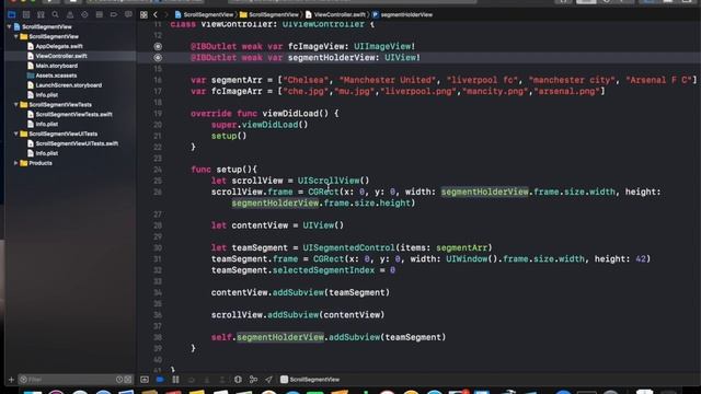 Dynamic SegmentControl смотреть онлайн