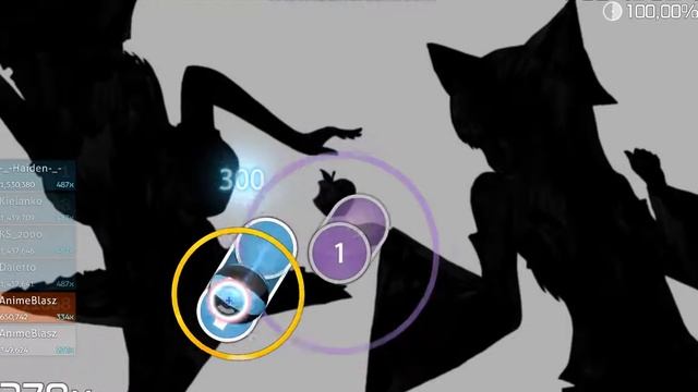 OSU! || Bad Apple!! (Touhou Song) смотреть онлайн