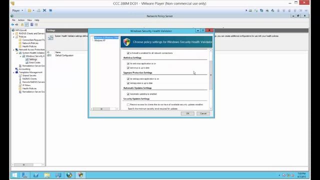 Server 2012 NAP Network Policy Server Health Check Demo смотреть онлайн