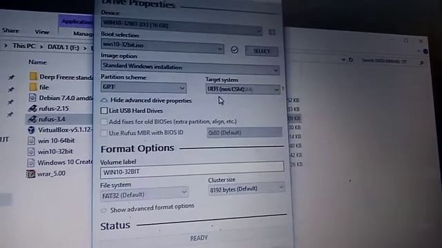 Membuat Master Windows10 Menggunakan Aplikasi Rufus pada Flashdisk смотреть онлайн