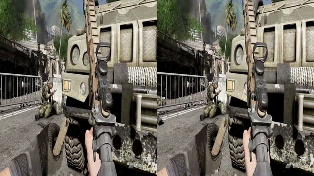 Call of Duty Ghosts in 3D with custom TriDef profile by Dugom: No more flat weapons !!! смотреть онлайн