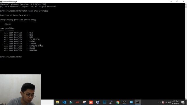 MELIHAT SEMUA PASSWORD WIFI WINDOWS 10/8.1/8/7 смотреть онлайн