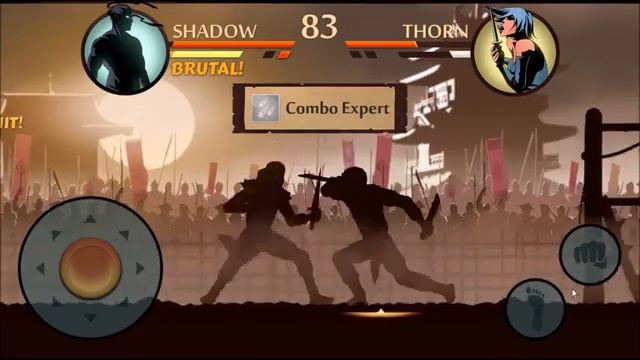 Shadow Fight 2 for Windows Performe combo 7 hits with knives смотреть онлайн