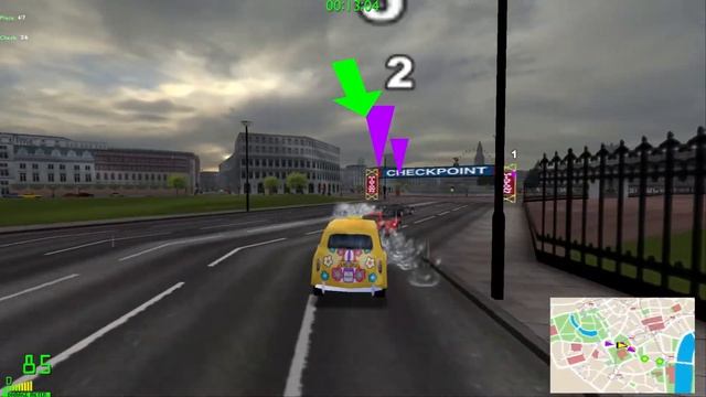 Midtown Madness 2 Gameplay: Early Morning Taxi смотреть онлайн