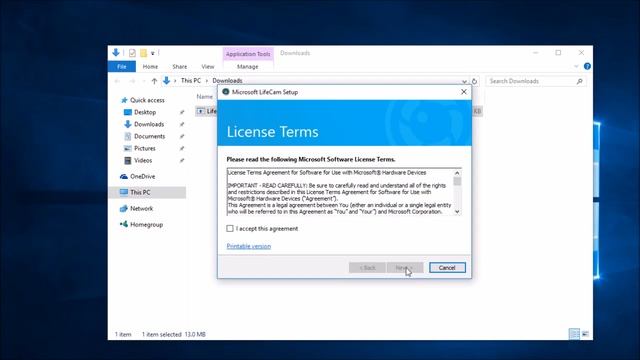 Lifecam HD 5000 on Windows 10 смотреть онлайн