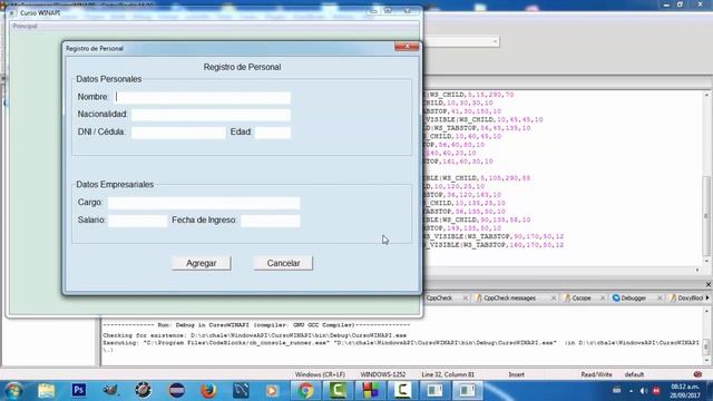 Introducción a WINAPI, clase 13: Cuadro de Diálogo (parte 2) - Formulario смотреть онлайн