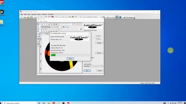 How to Print a Label on Disc | Nero Burning ROM Tutorial смотреть онлайн