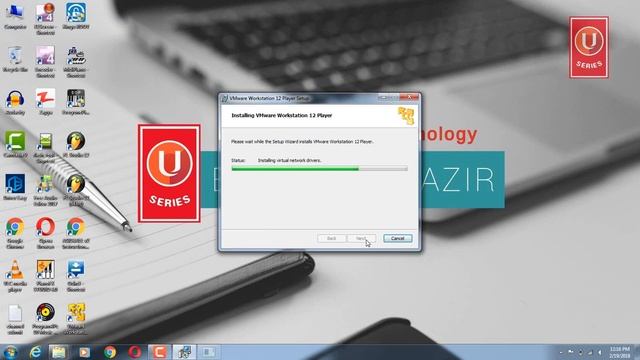 How to install VMware Workstation 12 Tools in a Windows virtual machine by U SERIES смотреть онлайн