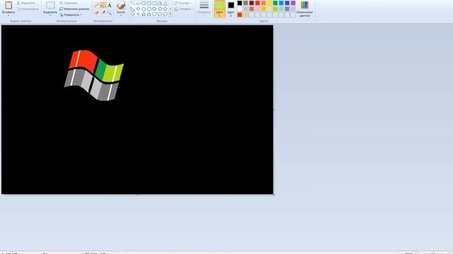 Логотип Windows Server 2003 из Paint смотреть онлайн
