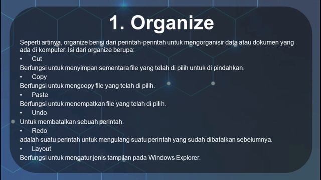 Pelajaran TIK kelas 3 SD Fungsi tab menu pada windows explorer смотреть онлайн
