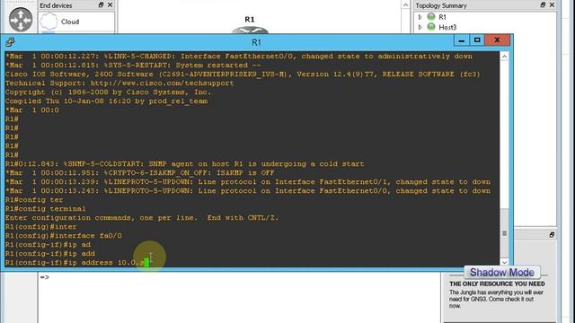 LAB KẾT NỐI ROURTER TRÊN GNS3 TRÊN SERVER 2012 смотреть онлайн