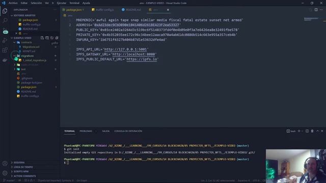 Desarrollo Blockchain de NFT´s paso a paso (parte 1) смотреть онлайн