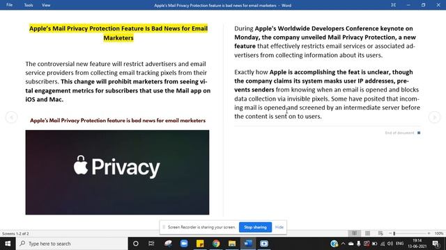 Apple’s Mail Privacy Protection Feature Is Bad News for Email Marketers смотреть онлайн