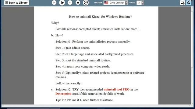 Uninstall Kinect for Windows Runtime in Windows 10 смотреть онлайн