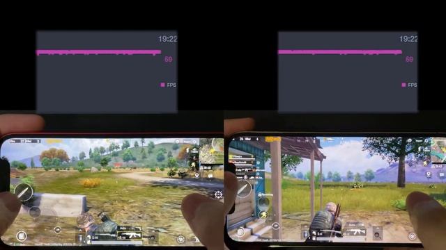 iPhone 12 Mini vs iPhone 12 Pro Max PUBG Gaming Test Comparison | fps temperature and battery life смотреть онлайн
