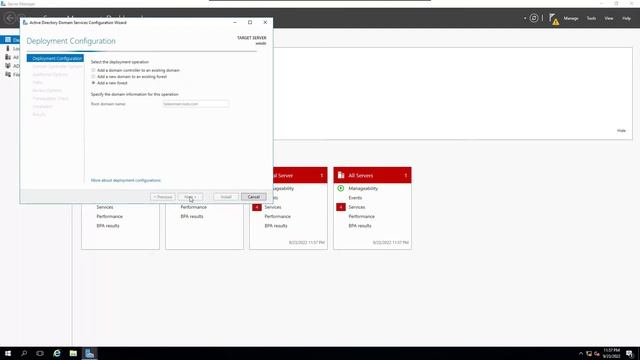 Active Directory Installation Tutorial for Beginners (Windows Server 2016) смотреть онлайн