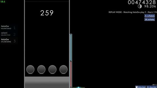 [Osu Mania 4k] Windows XP - Error sound Remix смотреть онлайн