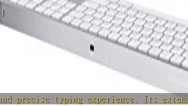 Apple Magic Keyboard with Numeric Keypad: Wireless, Bluetooth, Rechargeable. Works with Mac, iPad, смотреть онлайн