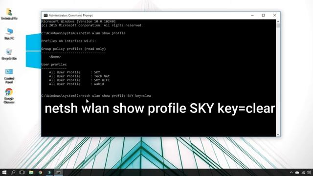 How to Show Wifi Password in Windows 10 | How to Find Your Wifi Password Windows 10 смотреть онлайн
