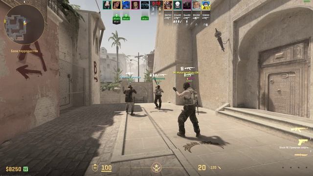 Counter-Strike 2: de_mirage (премьер-режим) смотреть онлайн