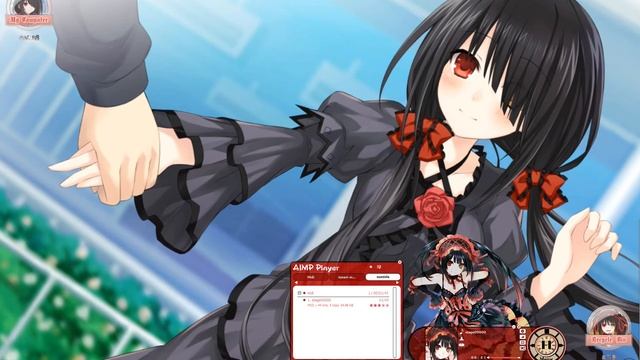 Windows DreamScene (Windows 7) - Date A Live Tokisaki Kurumi смотреть онлайн