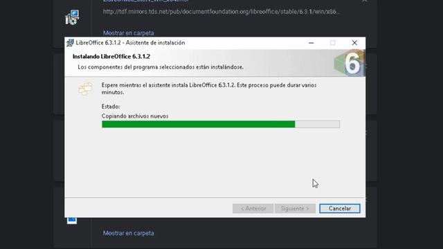 Instalación básica de libre Office смотреть онлайн