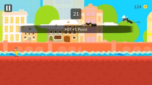 Magic: Bowmaster hit dragon. Gameplay IOS. Марафон мобильных игр #2 смотреть онлайн