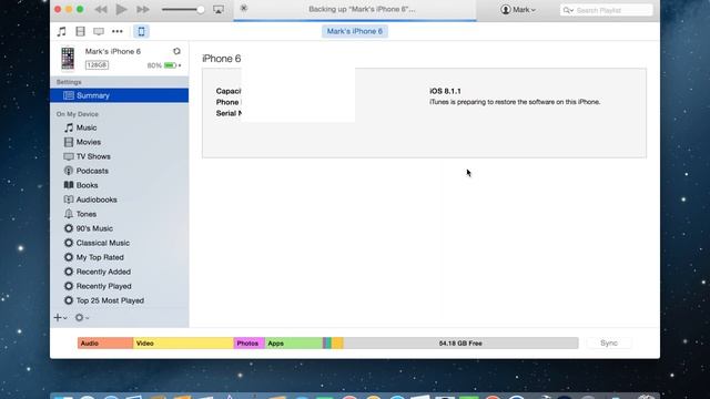 iPhone Backup and Restore смотреть онлайн