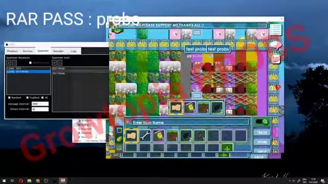 GROWTOPIA GABB SPAM MULTIBOX 32 64 BIT 2020 смотреть онлайн